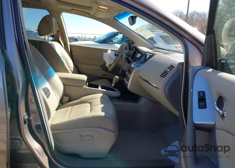 2012 Nissan Murano Sl из США, поврежденный, VIN JN8AZ1MW5CW234106